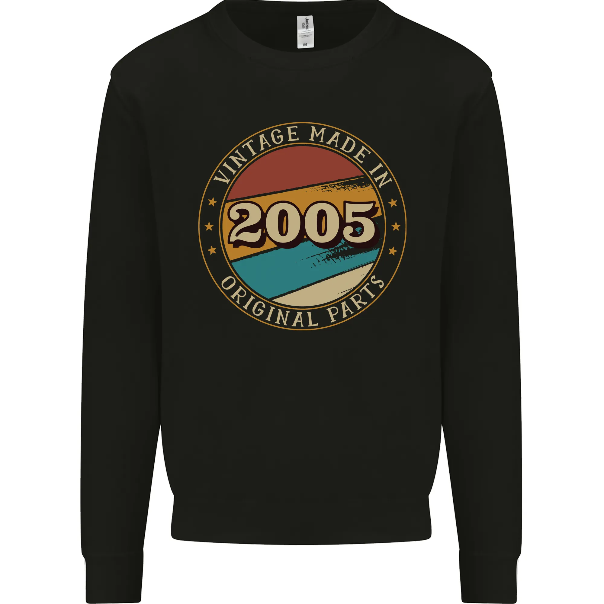 19th Birthday  Vintage Made In 2005 Mens Sweatshirt Jumper