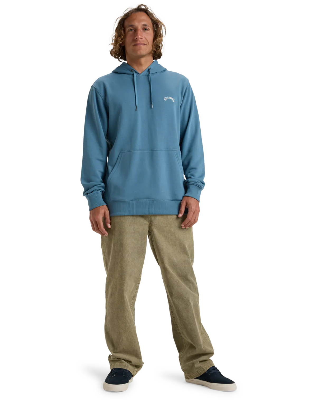 Arch Pullover Hoodie in Glacier Blue