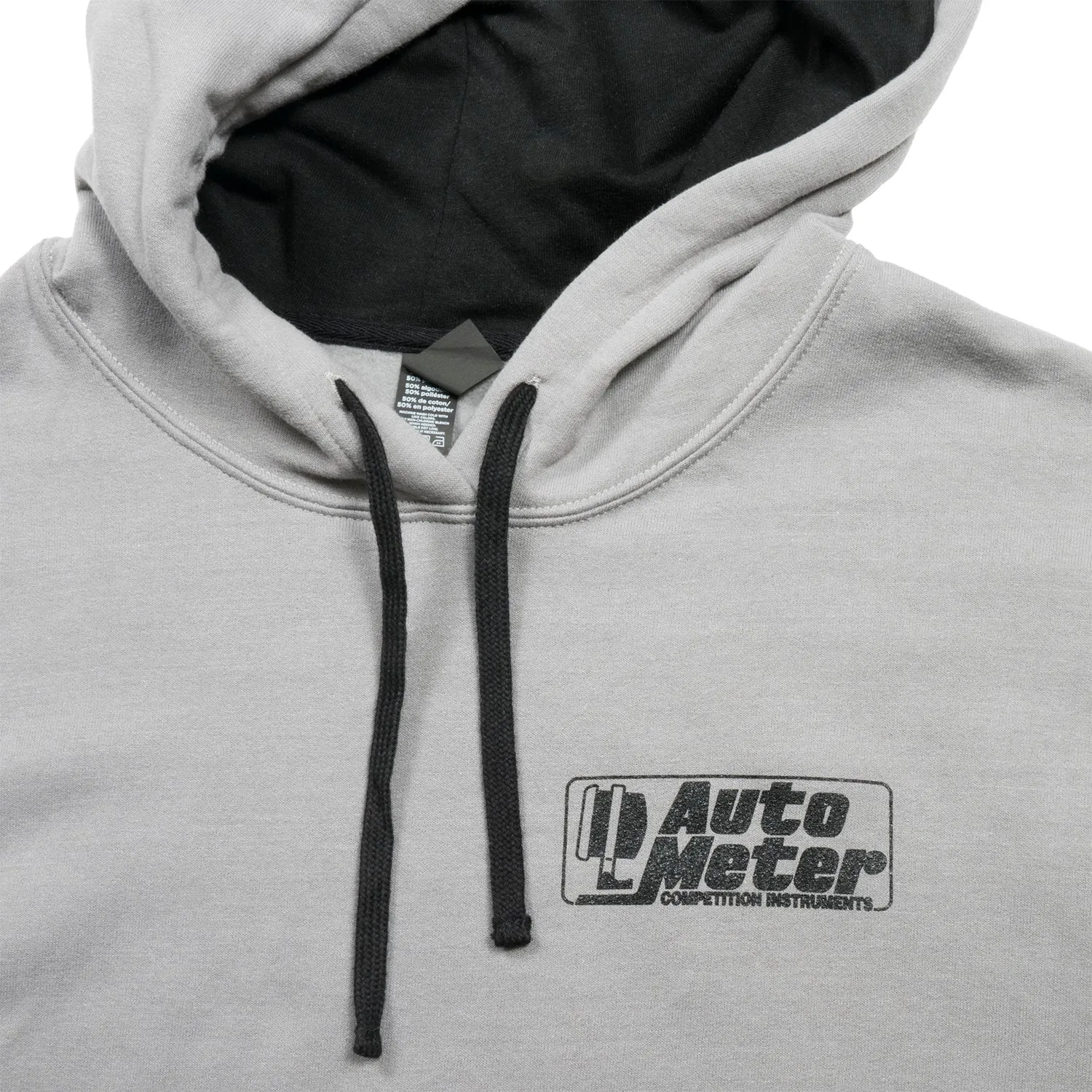 AutoMeter 0449L PULLOVER HOODIE; ADULT LARGE; GRAY; COMPETITION