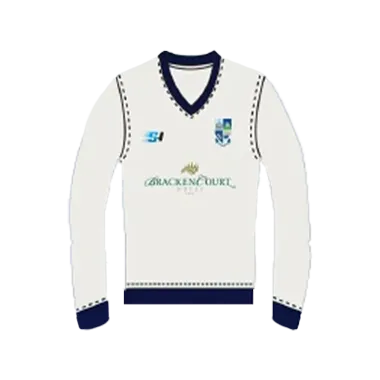 Balbriggan Cricket Club - White Jumper Full Sleeve