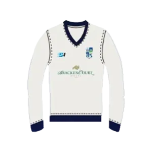 Balbriggan Cricket Club - White Jumper Full Sleeve