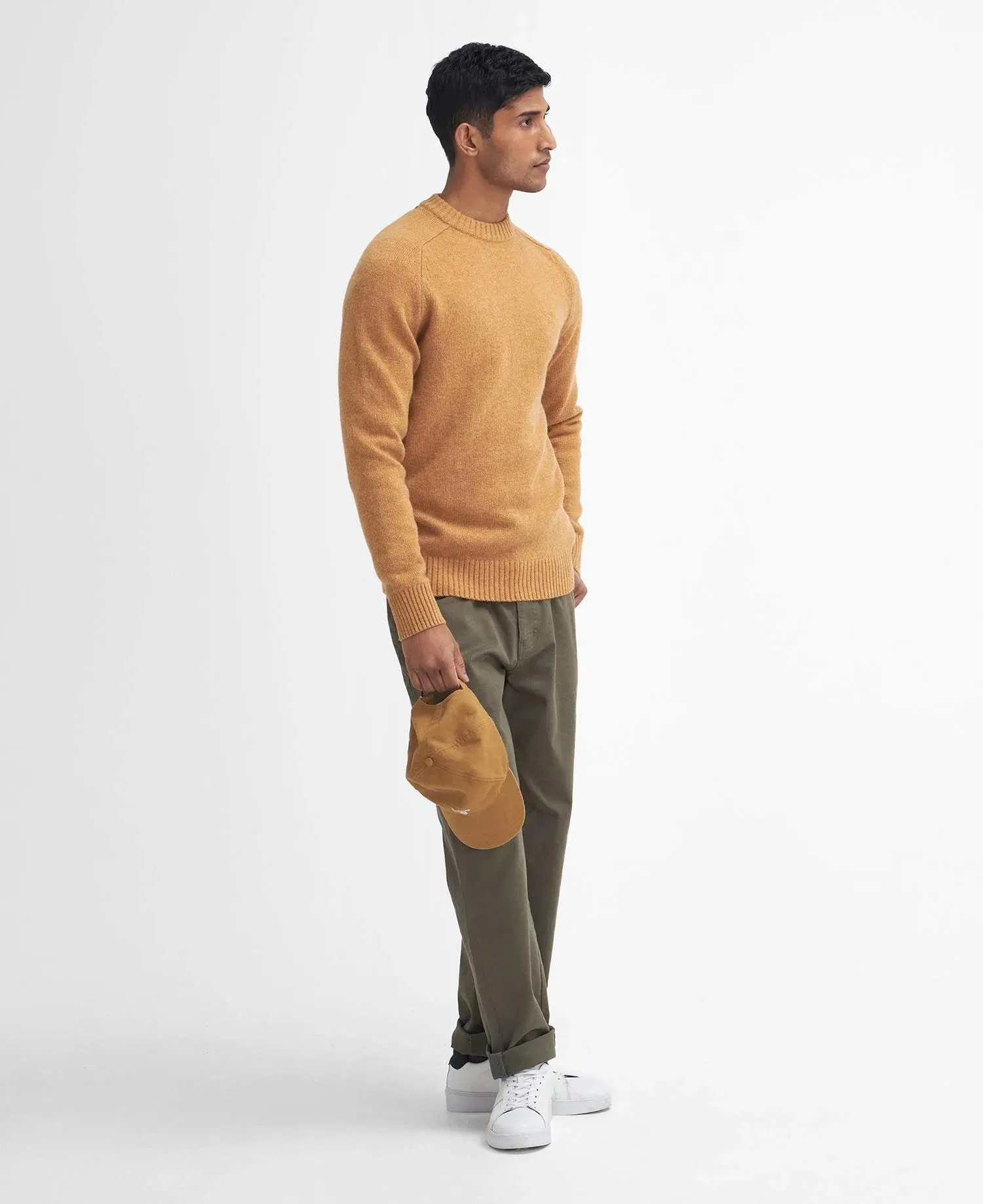 Barbour - Grangetown Merino Crew Neck Sweater, Harvest Gold