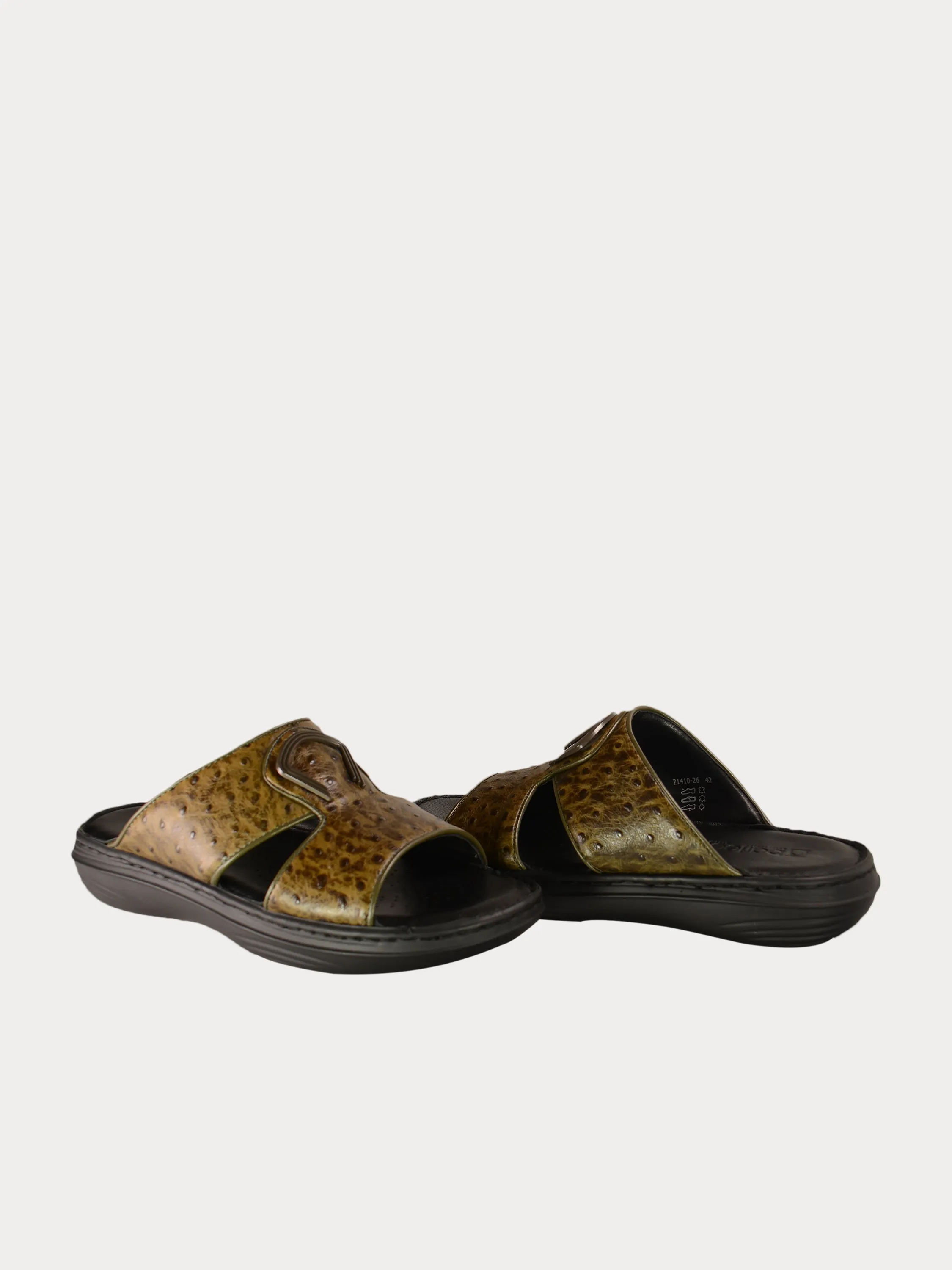 Barjeel Uno 02141026 Men Caulkin Buckle Arabic Sandals