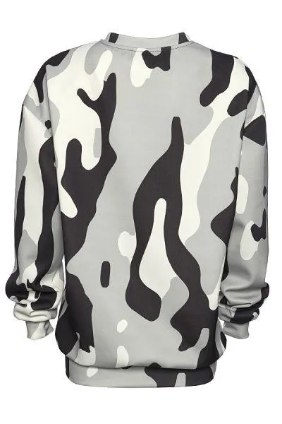 Bill Women's Camo Print Sweatshirt