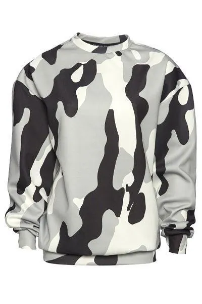 Bill Women's Camo Print Sweatshirt