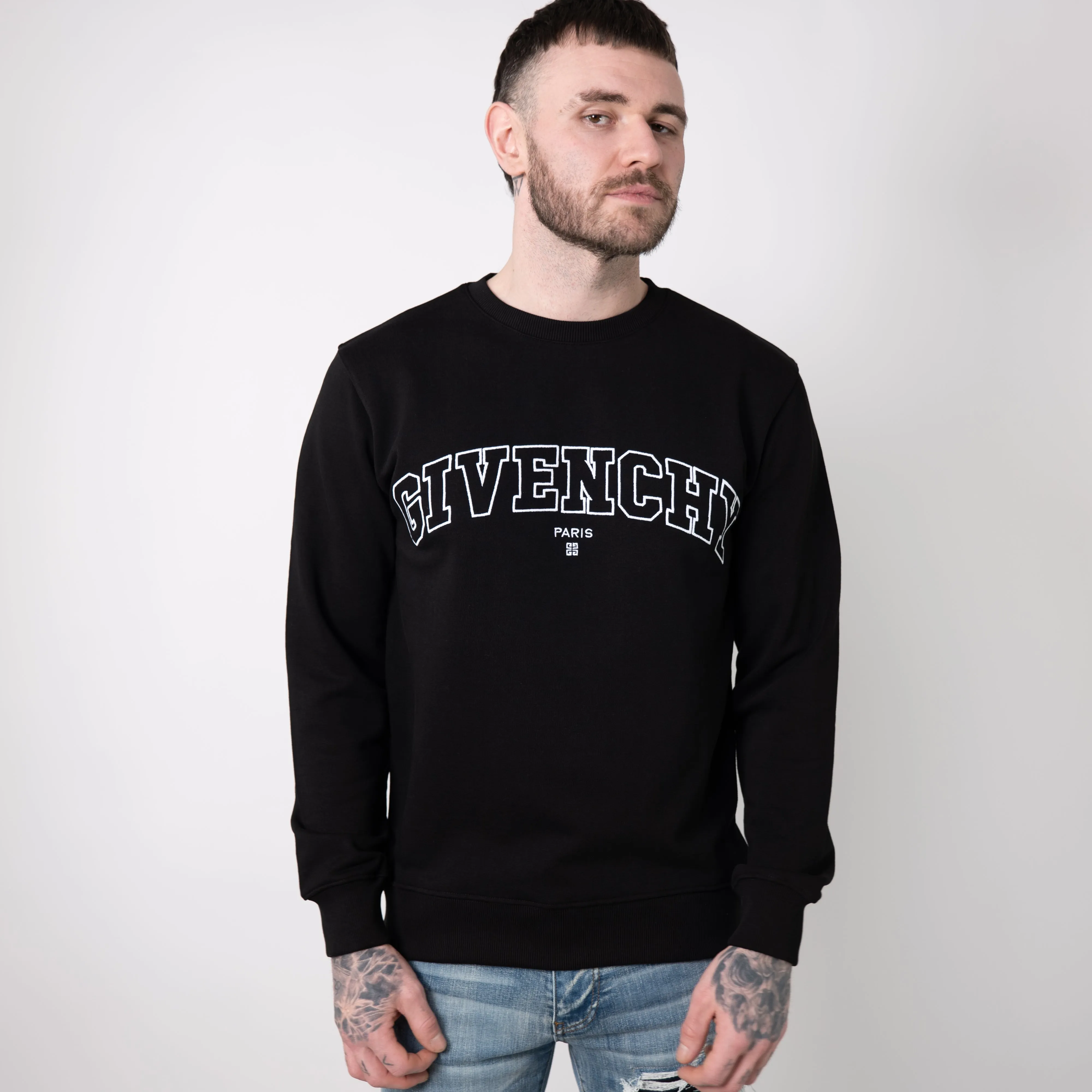 Black College Jumper