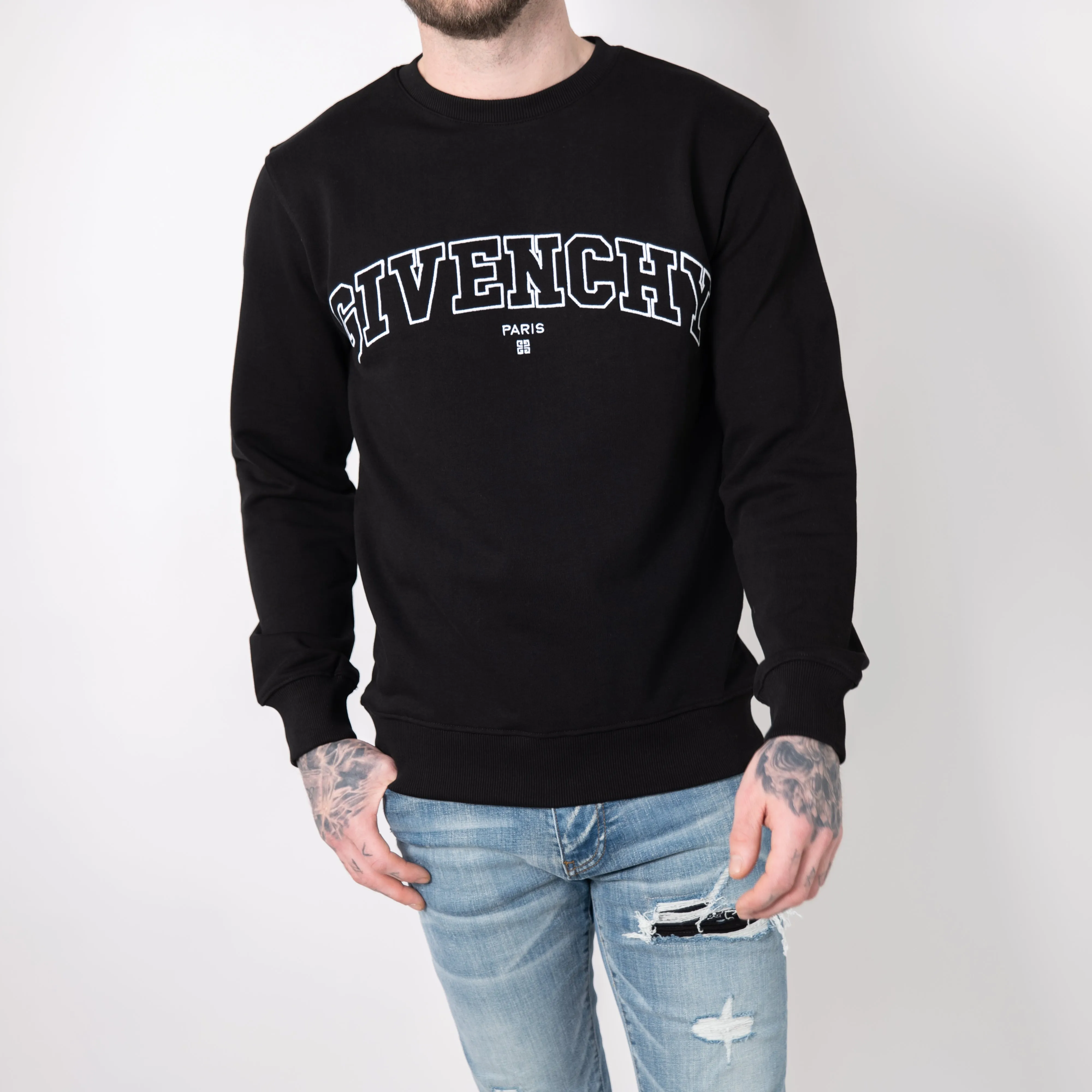 Black College Jumper