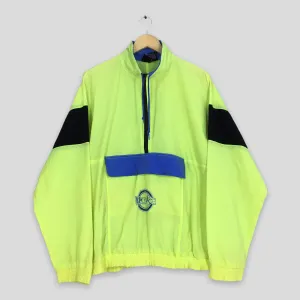 Bleu Ice Sportswear Neon Anorak Jacket Windbreaker XLarge