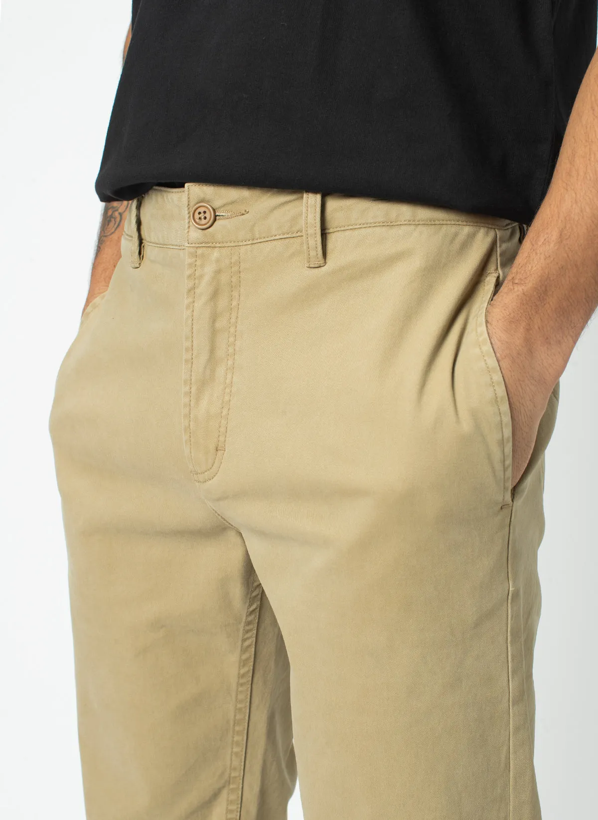 B.Relaxed Chino Tan