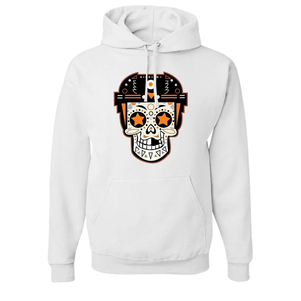 Bullies Skull Pullover Hoodie | Bullies Candy Skull White Pull Over Hoodie