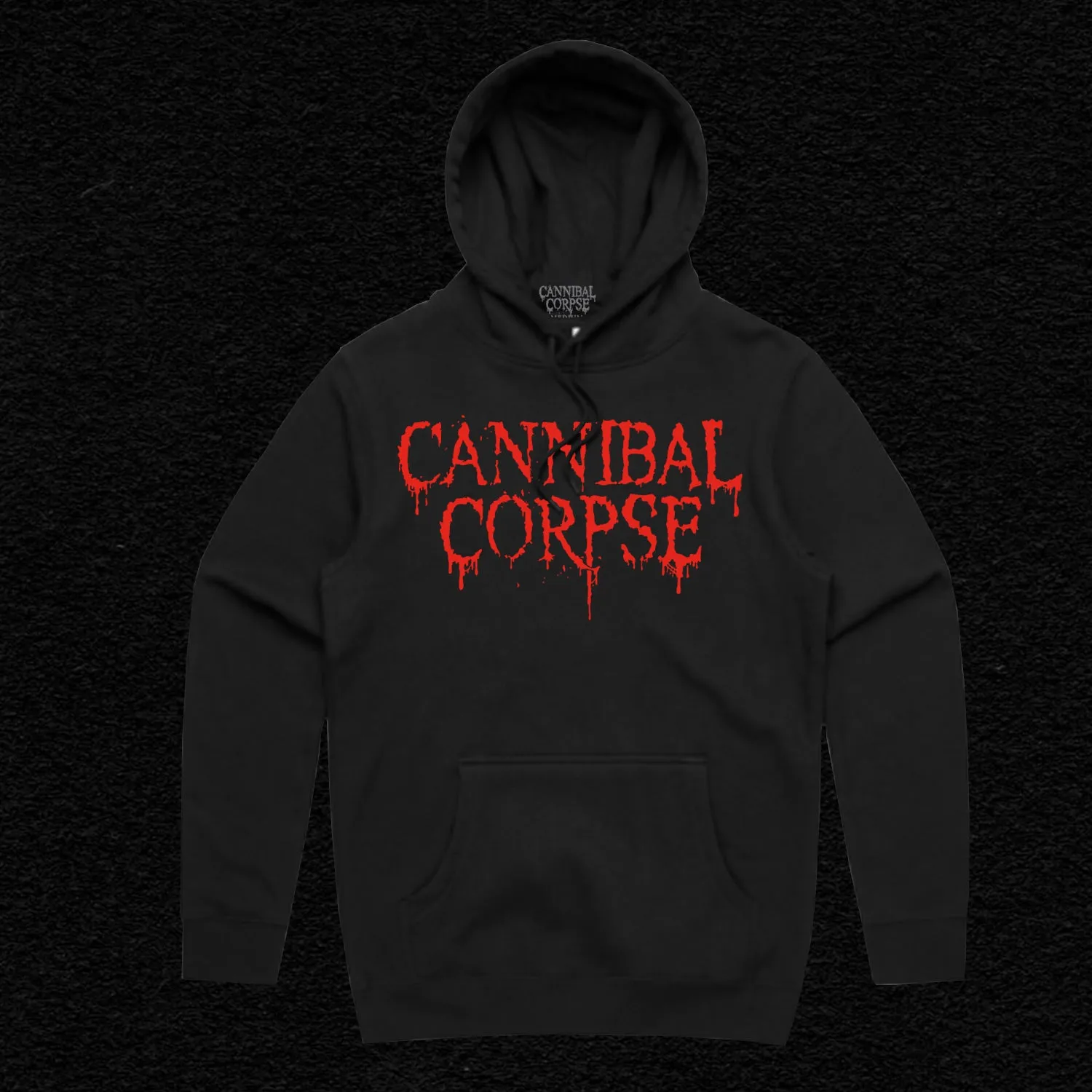 Cannibal Corpse Logo Pullover Hoodie (Black)