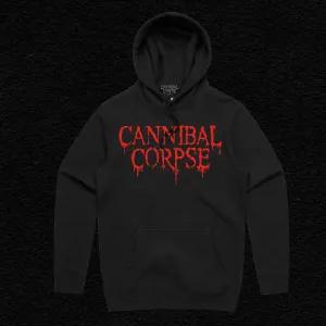 Cannibal Corpse Logo Pullover Hoodie (Black)