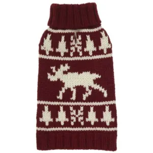 Christmas Moose Dog Jumper