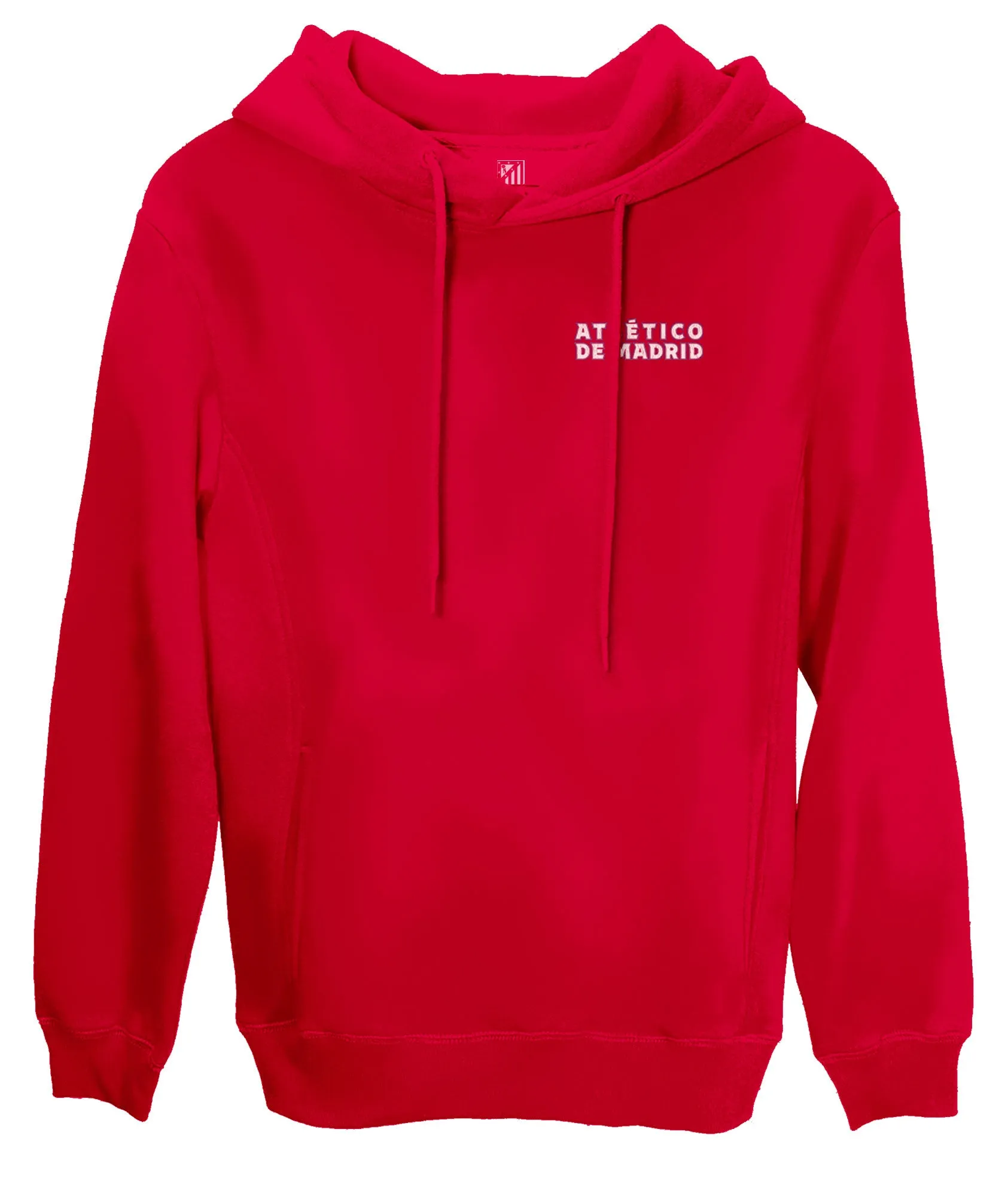 Club Atlético de Madrid Wordmark Fleece Pullover Hoodie - Red