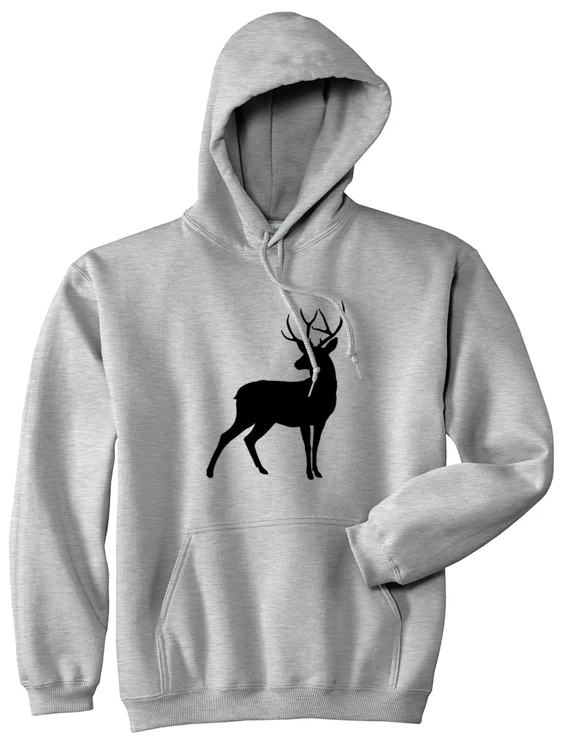 Deer Hunting Hunter Mens Pullover Hoodie