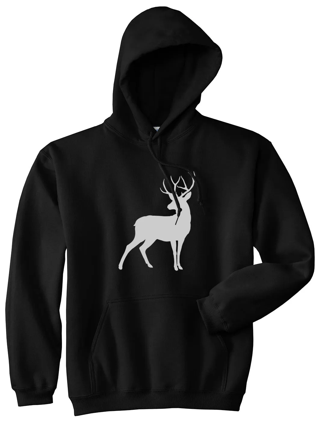 Deer Hunting Hunter Mens Pullover Hoodie