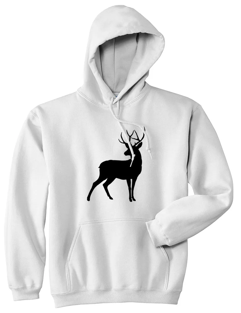 Deer Hunting Hunter Mens Pullover Hoodie