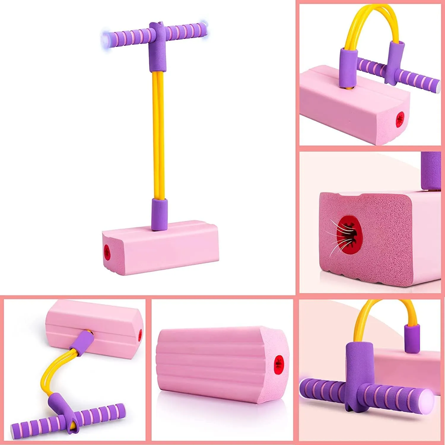 Foam Pogo Jumper - Pink