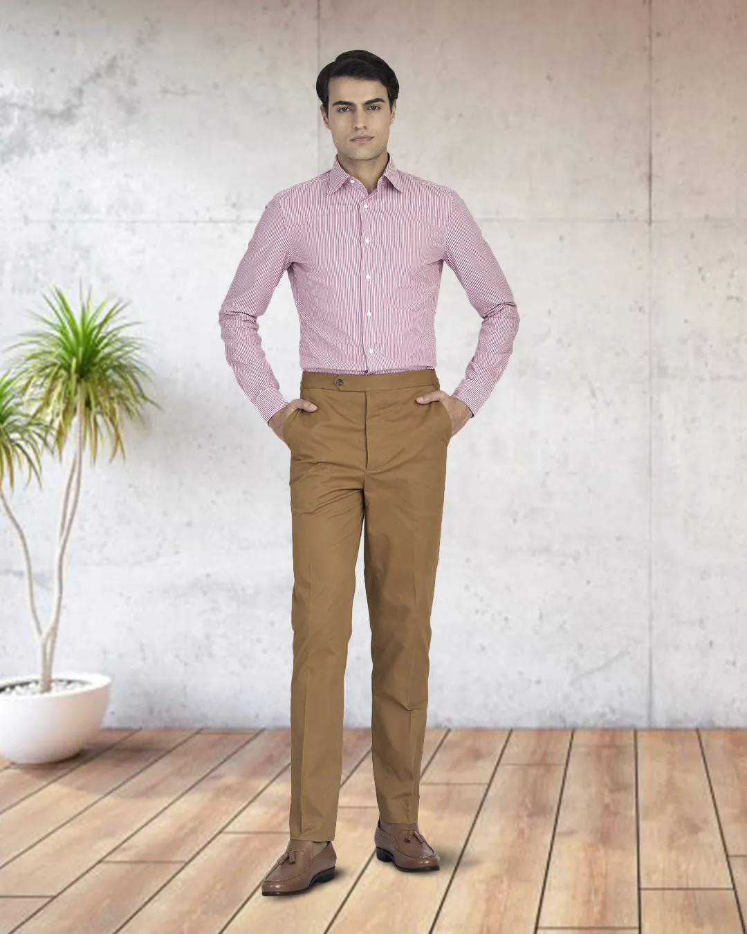 Genoa Copper Dress Pant