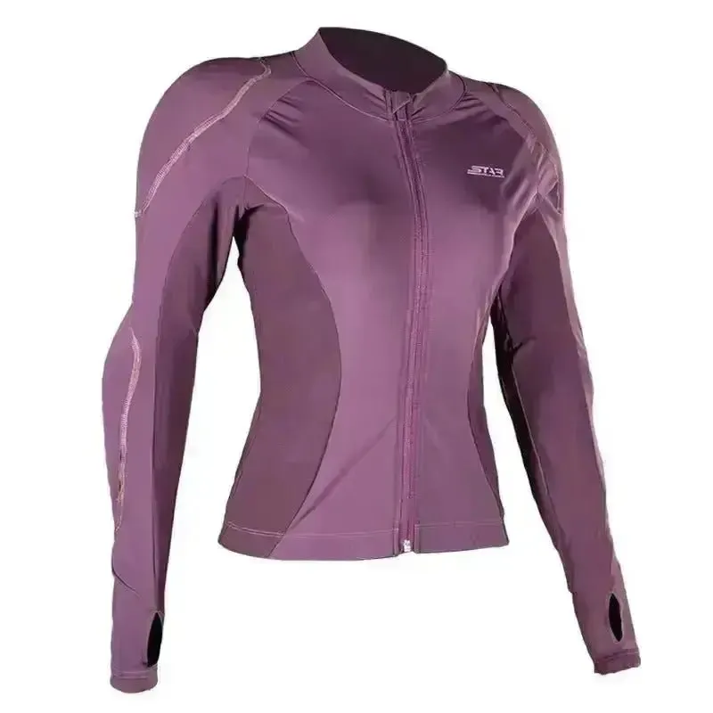 Gilet de Protection Femme Moto - Violet