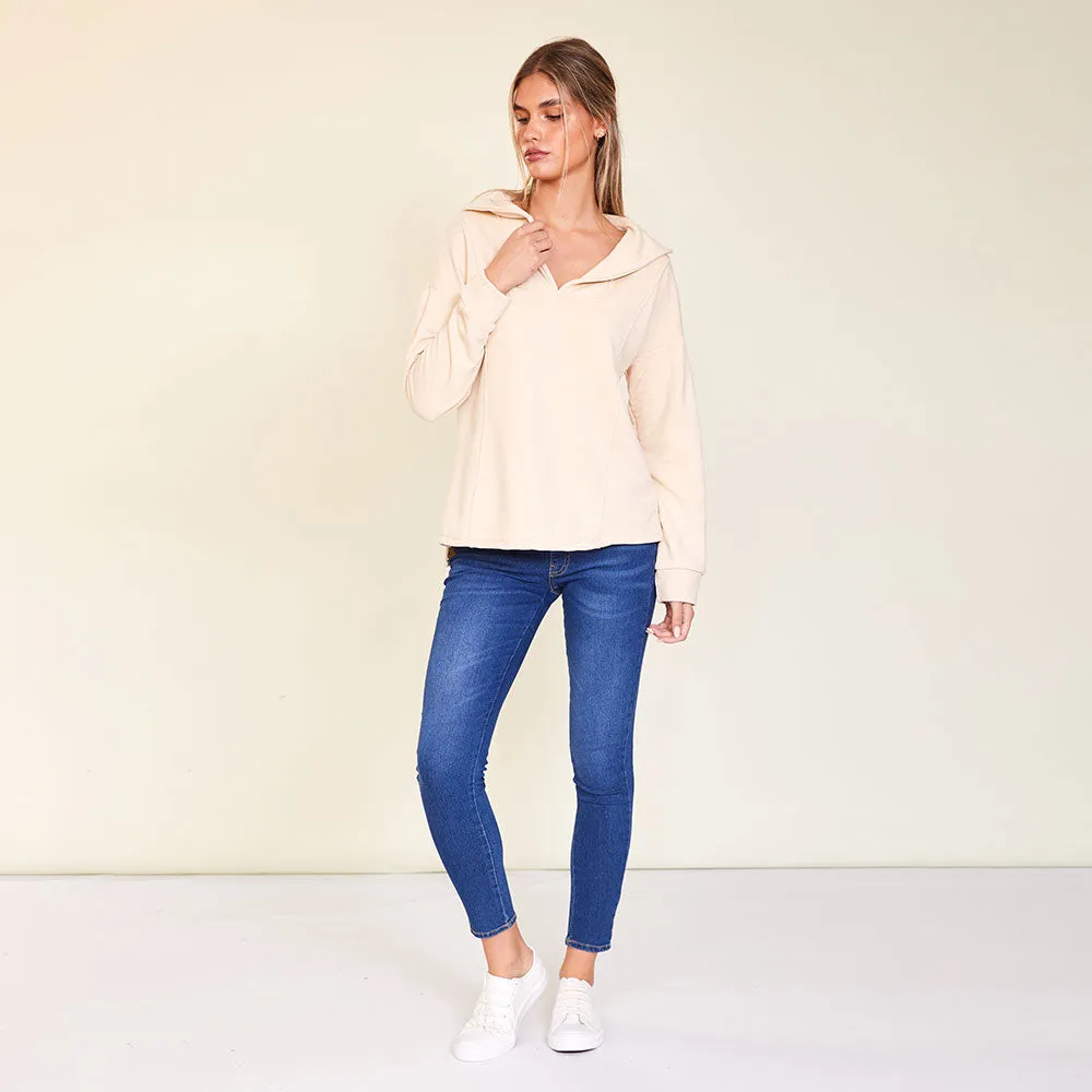 Hailey Jumper (Beige)