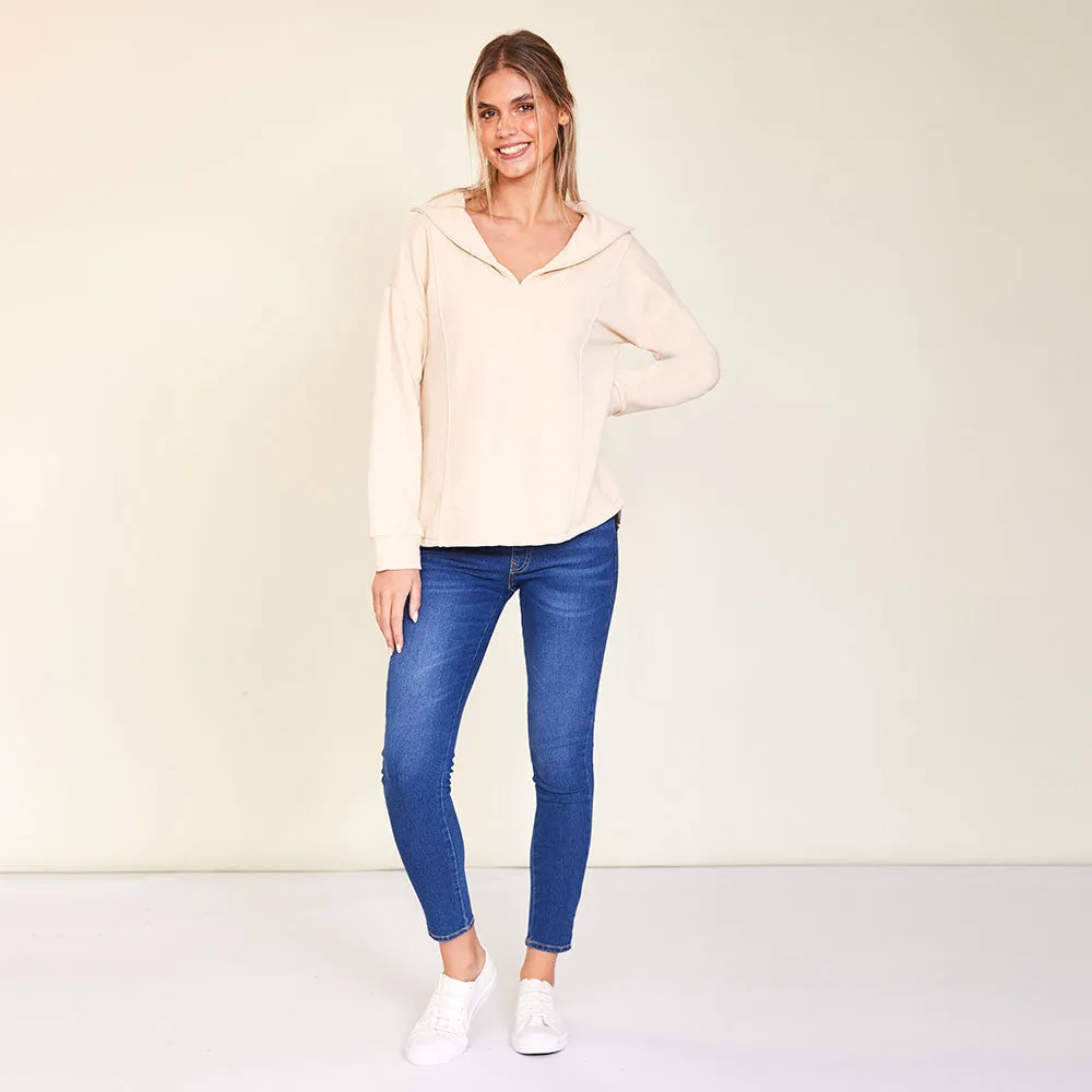 Hailey Jumper (Beige)