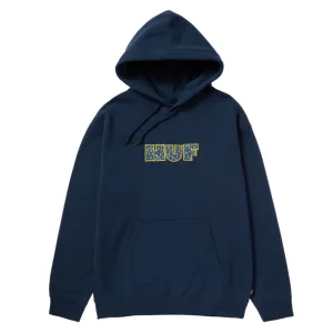 Huf Cheata Pullover Hoodie Navy