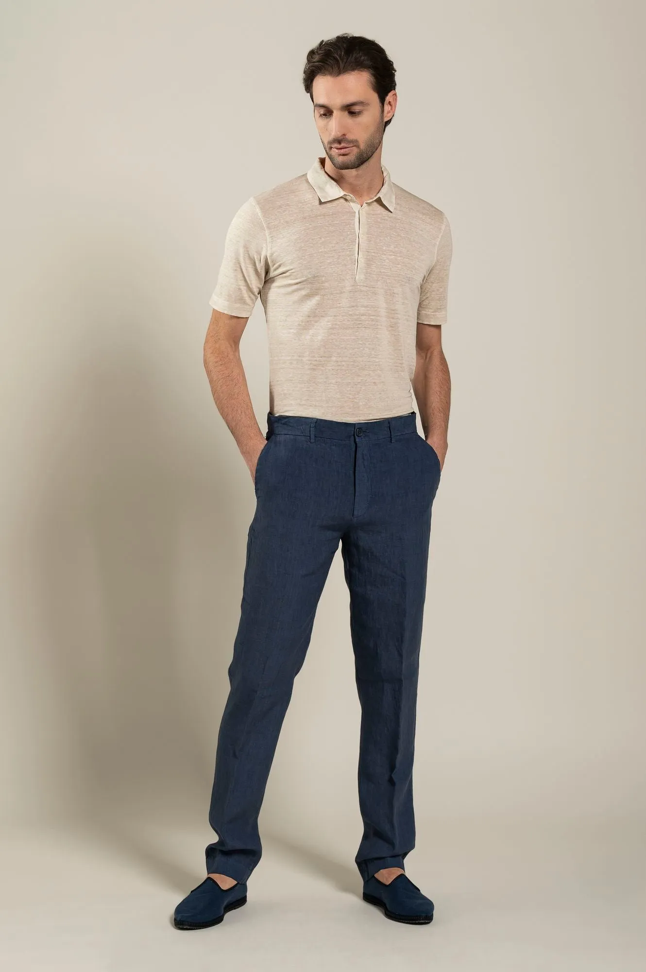 Man Melange Chino Pant