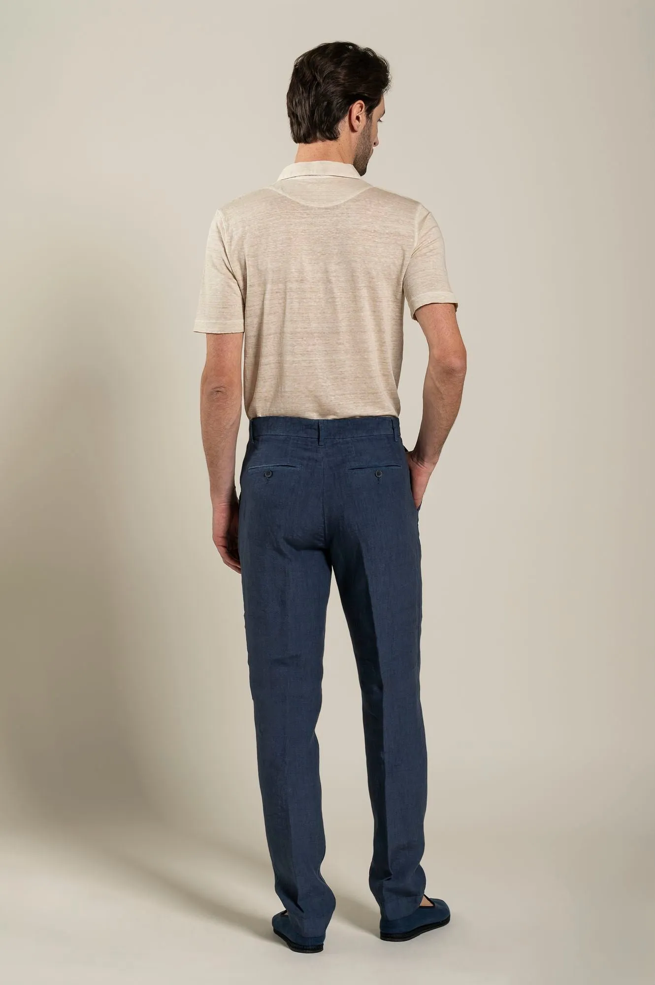 Man Melange Chino Pant