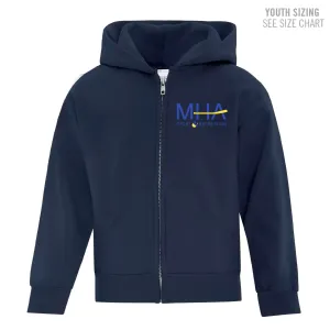 MHASR Logo YOUTH Zip Up Hoodie (MHASRT003/4-Y2600)