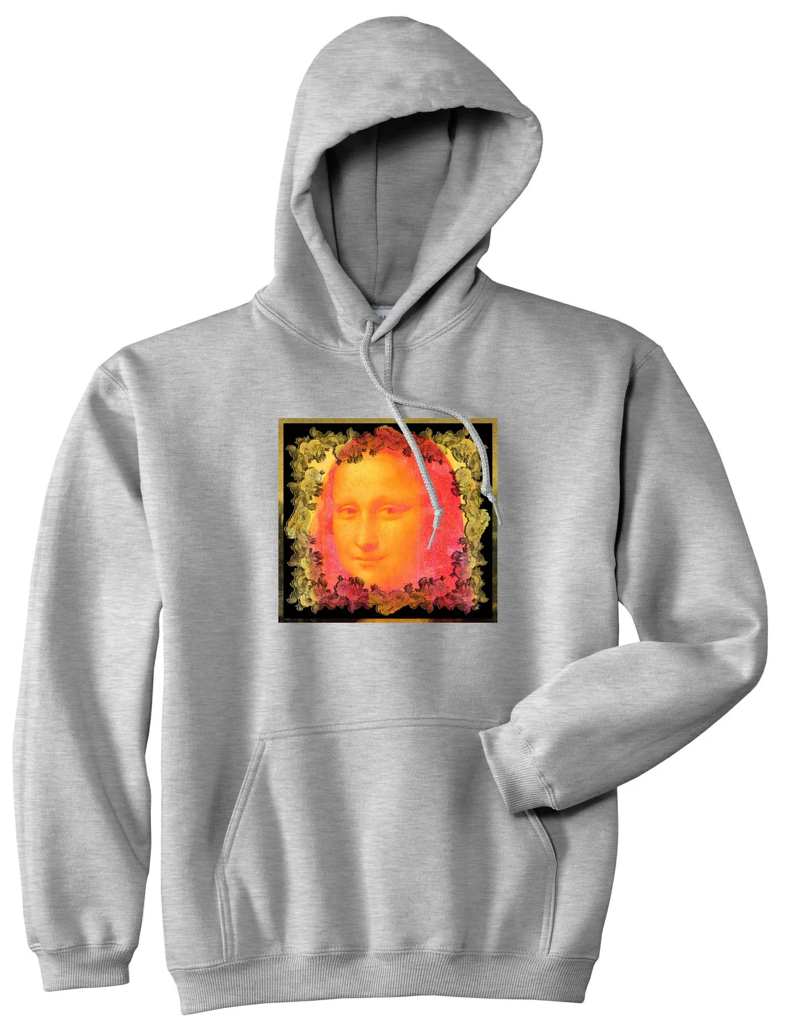 Mona Lisa Painting Art Boys Kids Pullover Hoodie Hoody