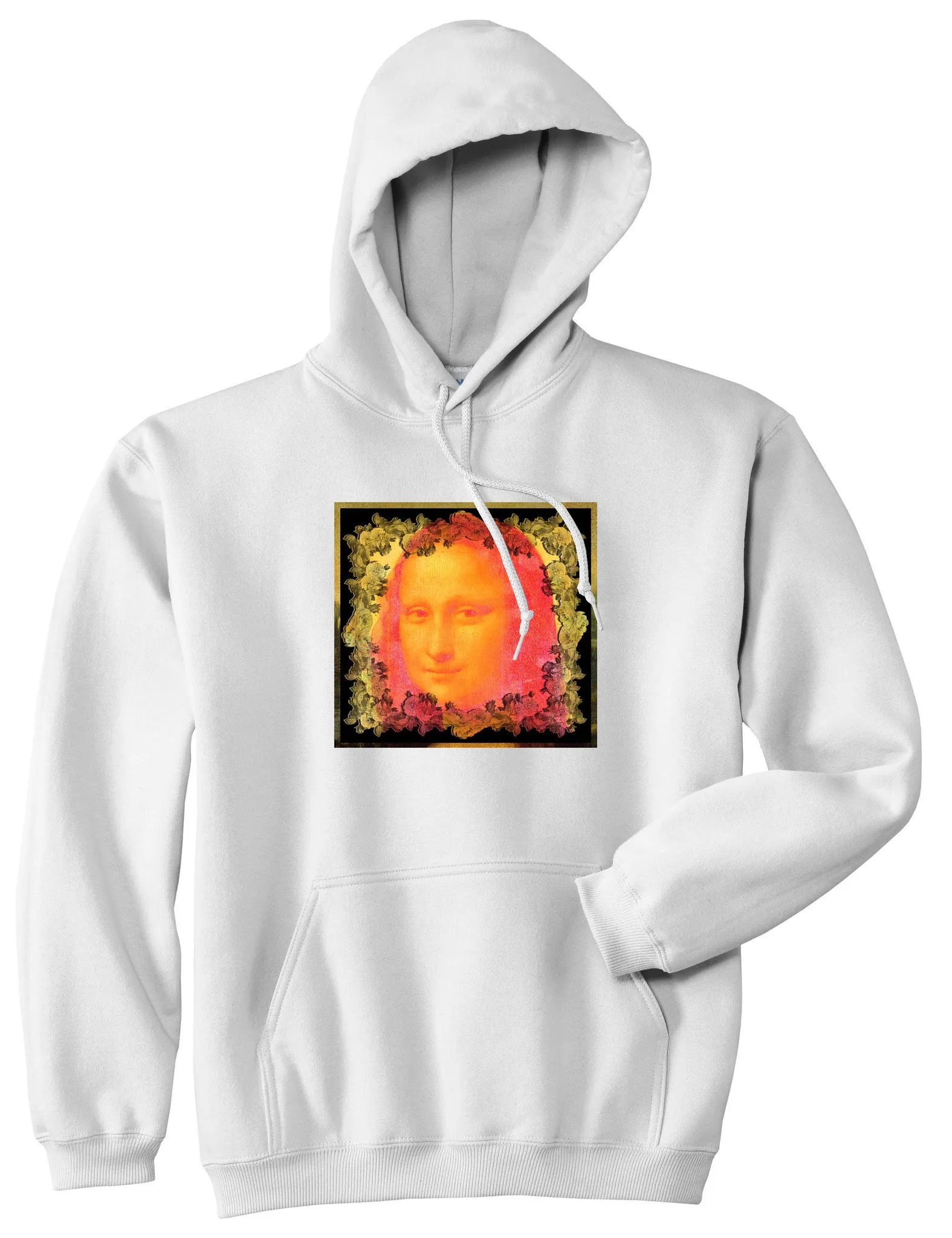 Mona Lisa Painting Art Boys Kids Pullover Hoodie Hoody