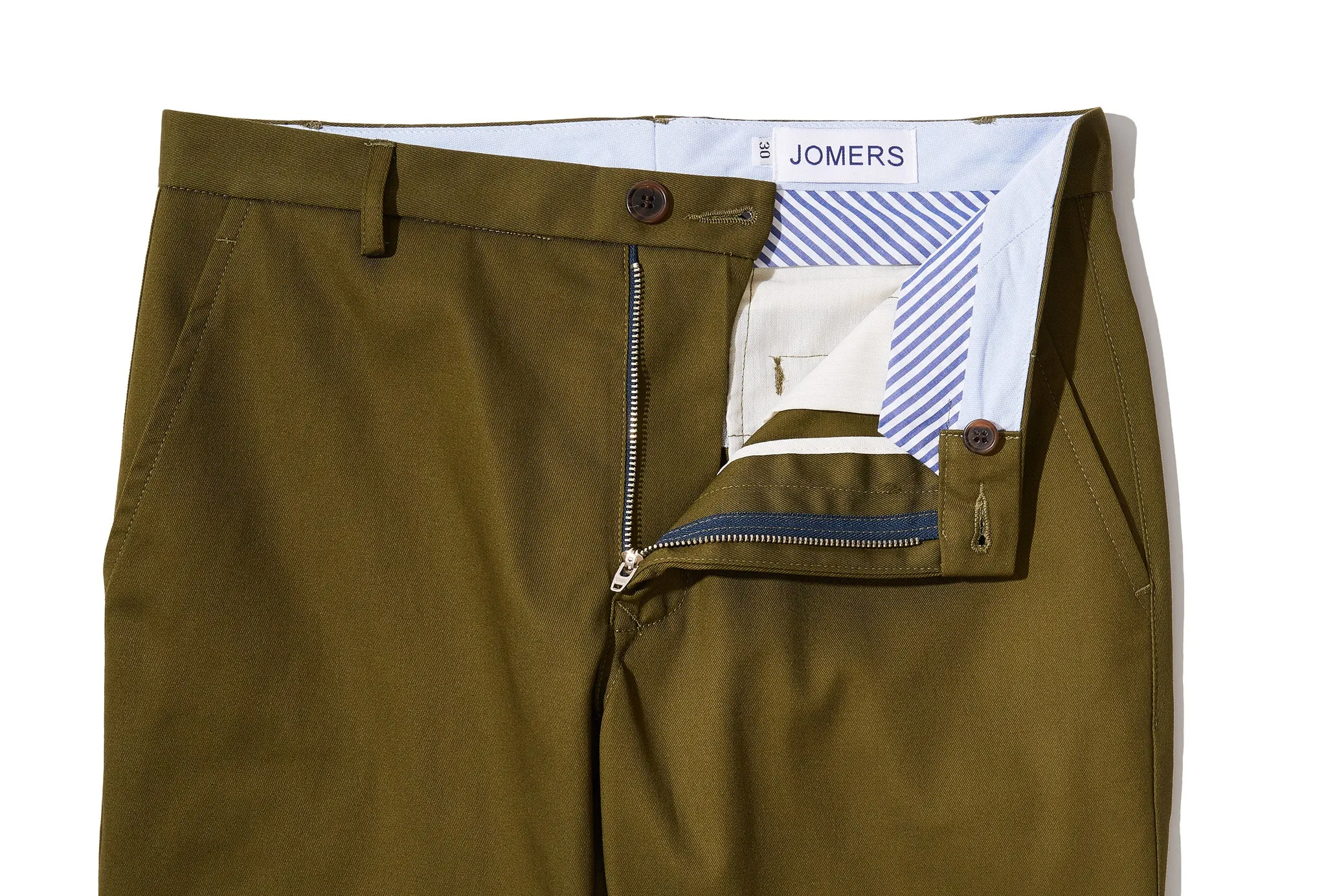 Patton (Slim) - Moss Japanese Military Twill Chino