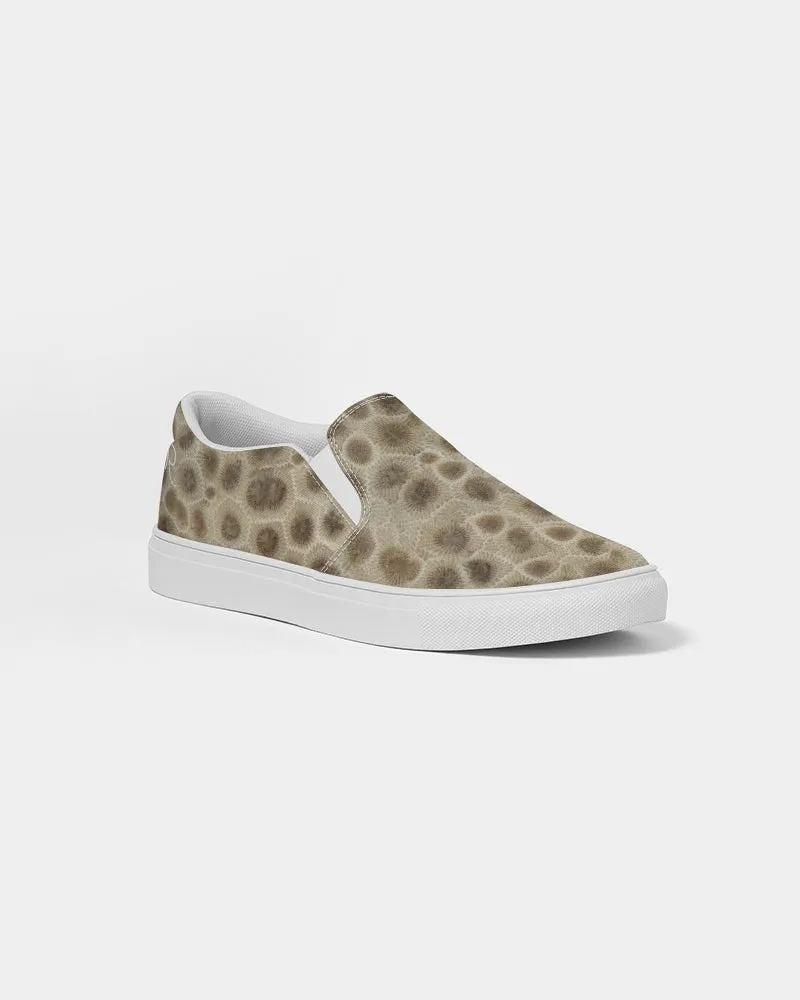 Petoskey Stone Men's Slip-On Canvas Shoe