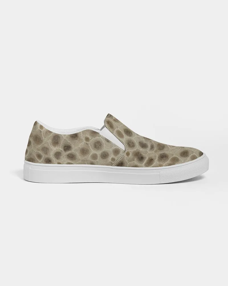 Petoskey Stone Men's Slip-On Canvas Shoe