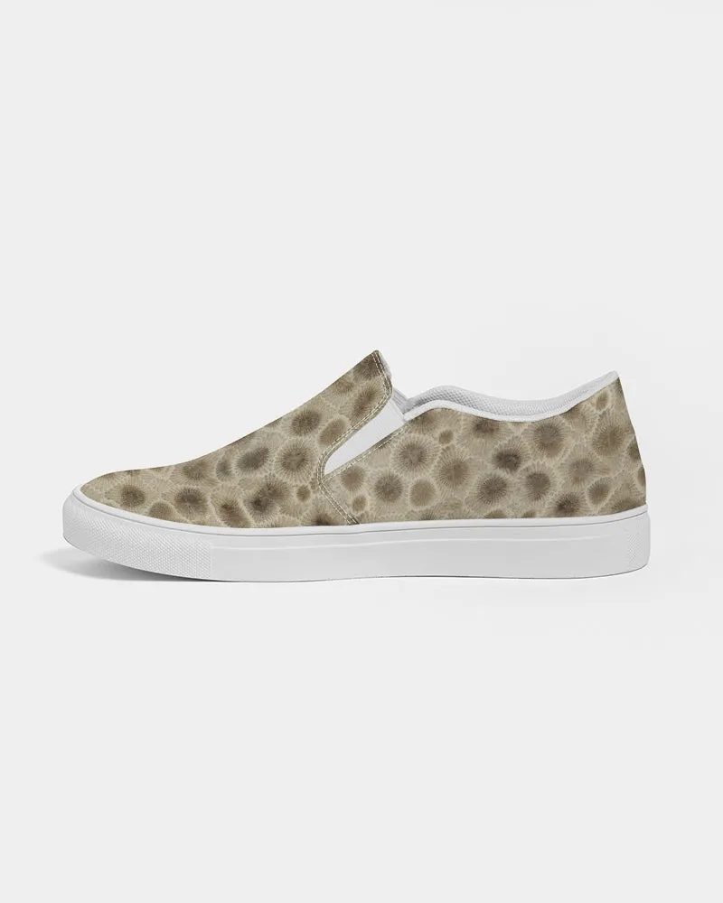 Petoskey Stone Men's Slip-On Canvas Shoe