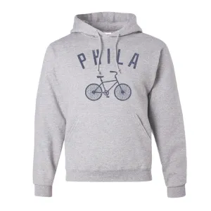 Phila Bicycle Pullover Hoodie | Philly Bicycle Ash Pull Over Hoodie