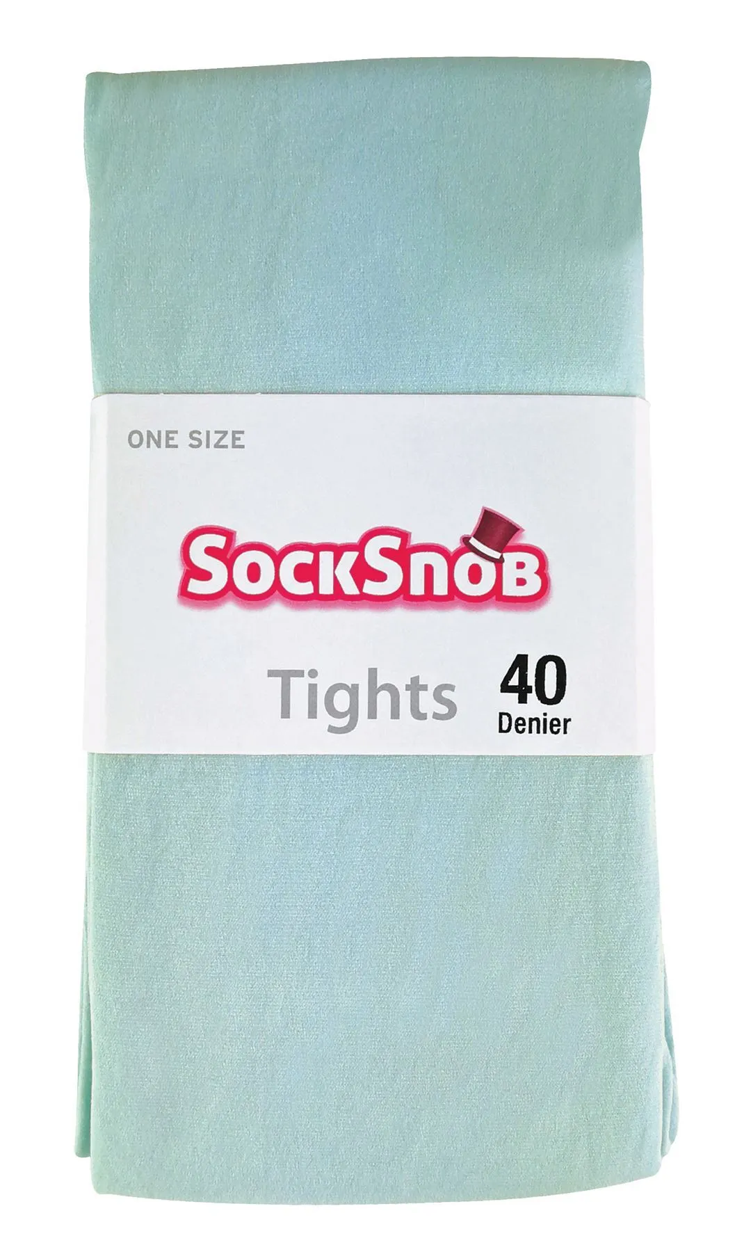 Sock Snob - Pastel Tights (Eggshell Blue)