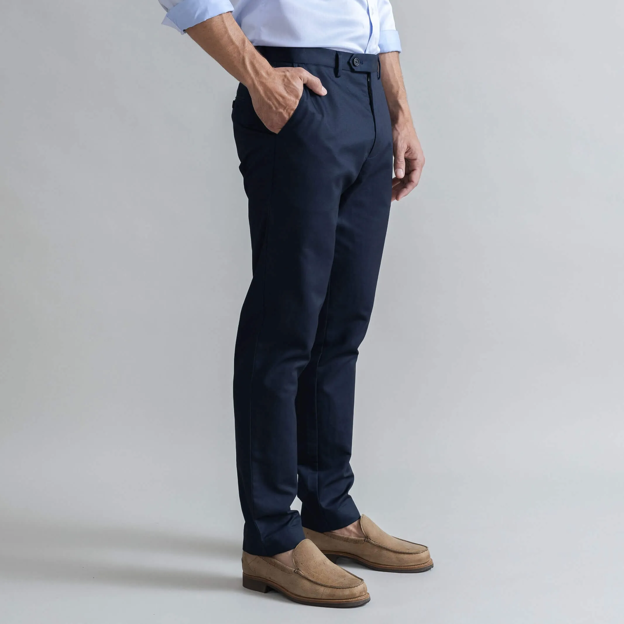 The Navy All Season Richmond Dress Chino Custom Pant