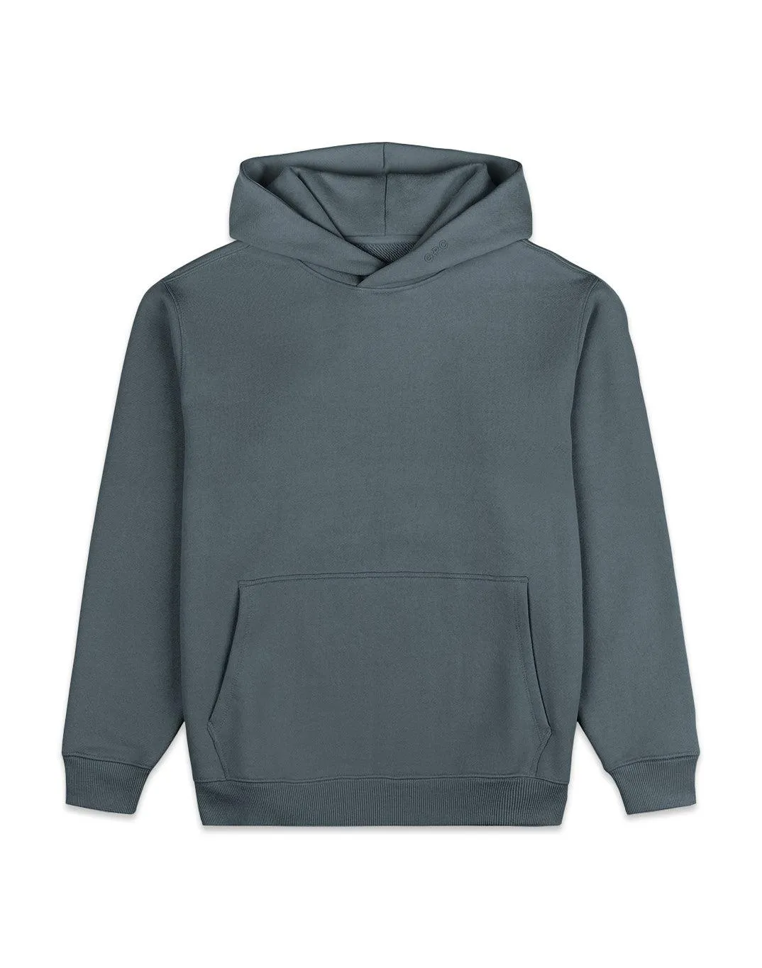 The Oversized Pullover Hoodie in Slate Grey