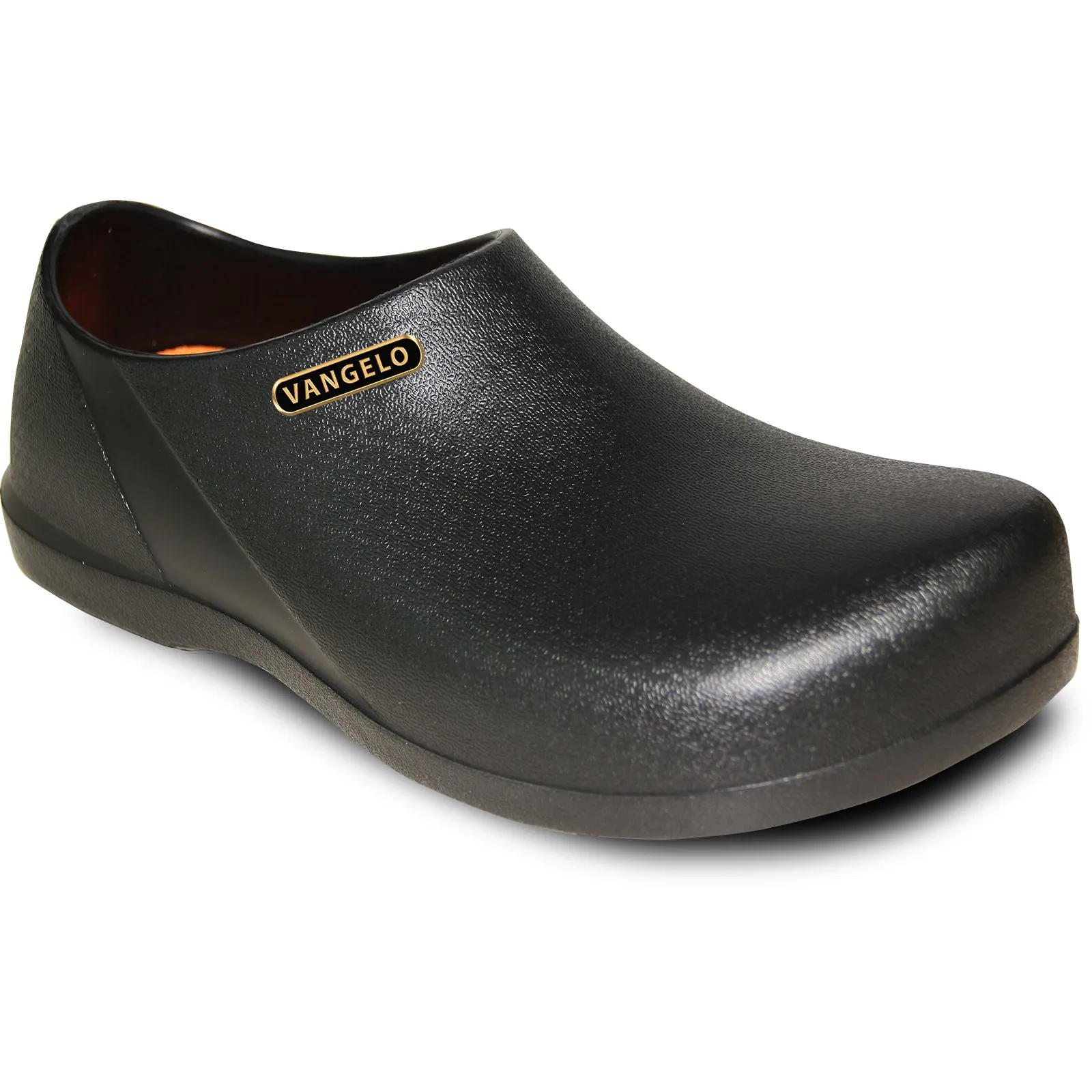 VANGELO Men Slip Resistant Clog CARLISLE Black