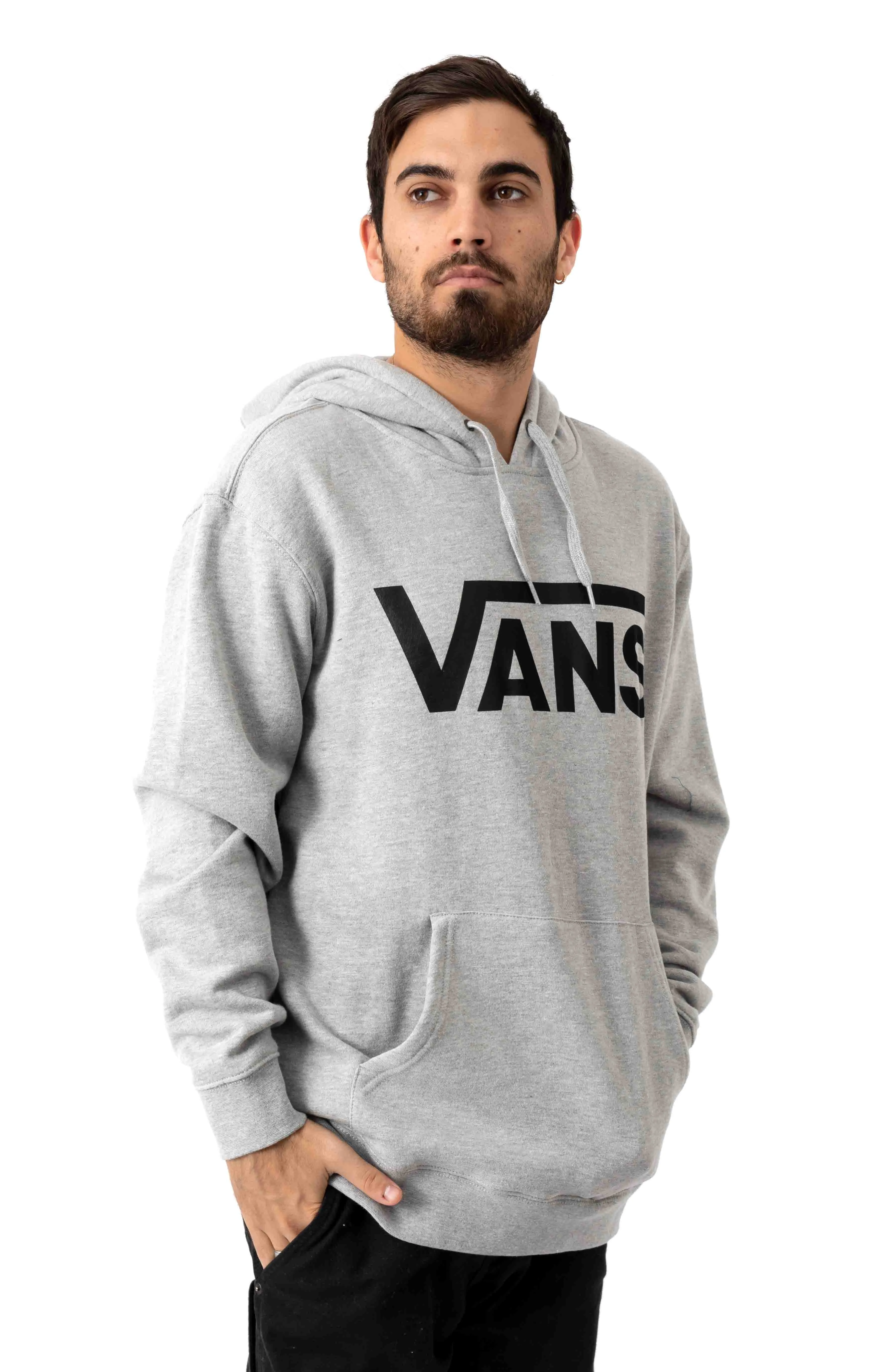 Vans Heritage Pullover Hoodie - Cement Heather/Black