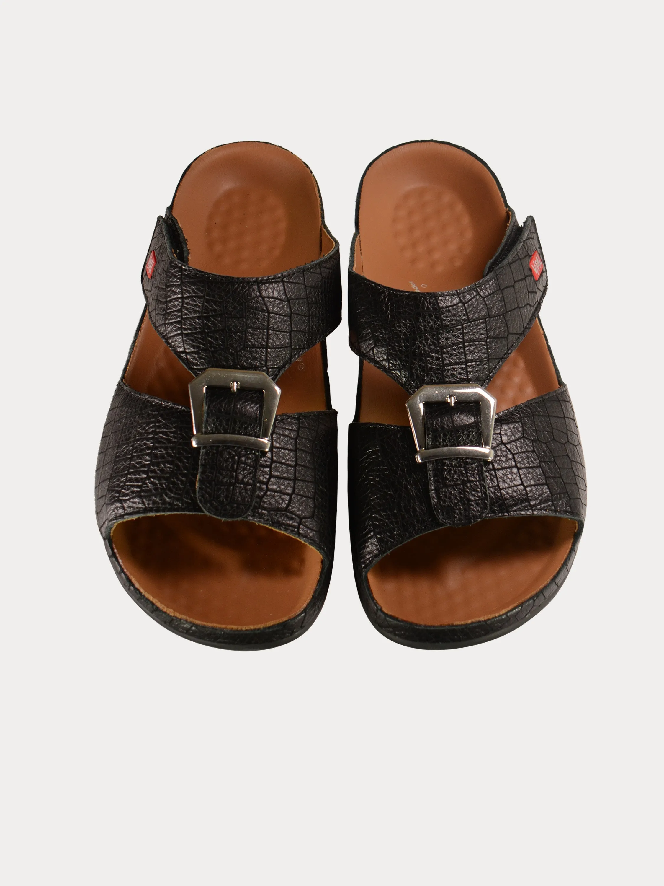 Vital Checked Detail Slider Sandals