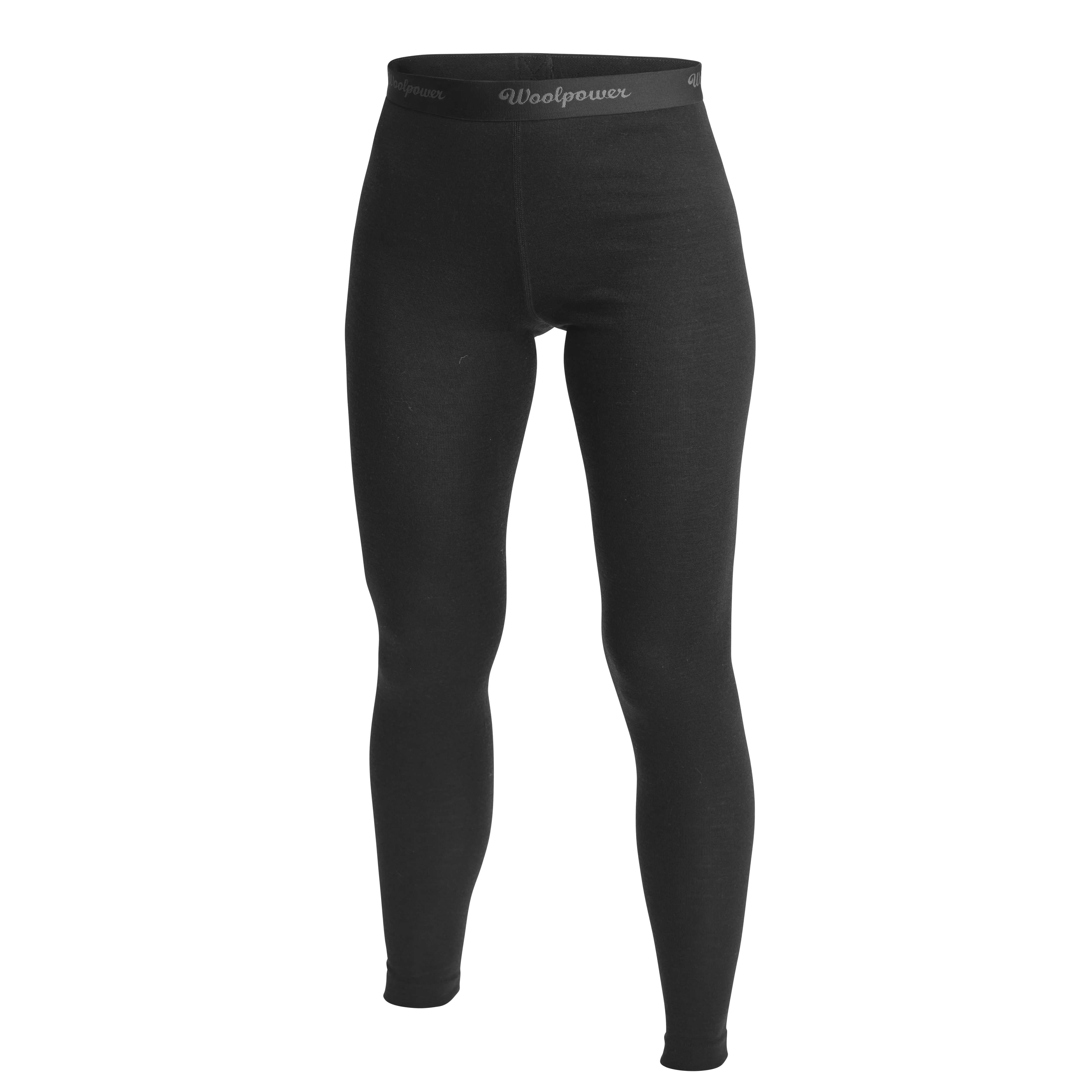 Woolpower Women&#x27;s Long Johns LITE Black | Buy Woolpower Women&#x27;s Long Johns LITE Black here | Outnorth